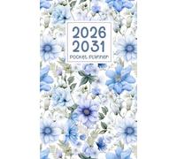 2026-2031 pocket planner: 6 Year from Jan 2026 - Dec 2031 with Inspirational Quotes and Phases of the moon