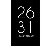 2026-2031 pocket planner: 6 Year from Jan 2026 - Dec 2031 with Inspirational Quotes and Phases of the moon