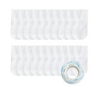 2026 20pcs Botas Desechables Perro Botas Botas de Perro Botas para Perros Botas para Perros Senderismo en días lluviosos Nieve Zapatos para Perros Pata de Perro Cubiertas con Autovenda Ajustable