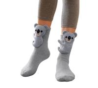 2026 3D Knit Animal Socks, New Novelty Floor Sock for Christmas, Cute Double Layer Hand Crochet Sock, Designs Men & Women