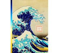 2026: A4 Terminkalender ohne Zeit | 1 Woche auf 2 Seiten Terminplaner | Wochenplaner ohne Zeiteinteilung | Kalenderbuch Organizer | Wochenkalender Agenda | Buchkalender Jahresplaner | Kanagawa Welle