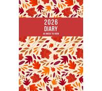 2026 A5 Week to View: A5 Planner Week to View Diary for 52 weeks, dated from Jan 2026 to Dec 2026, A5 Weekly Personal Organizer with Calendars, To-Do List and Notes | Autumn leaves