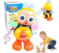 2026 Abeja Bailarina Juguete con Música & Luces Led,Bejita Chiquitita de Plim Juguete, Abejita Cantar y Bailar Juguetes,Juguetes Eléctrico Abejas Musical,Regalos de Cumpleaños Navidad para Niños Peque