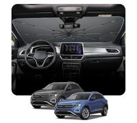 [2026 Actualización] BSTW Compatible con VW T-Roc 2018-2025 Parasol para Parabrisas, Parasol Plegable Automático Diseño con Cordón, Protector Solar y Protección UV T Roc Accesorios