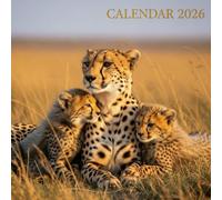 2026 African Wildlife Calendar: A Stunning 12-Month Safari Photography Journey through the Savanna