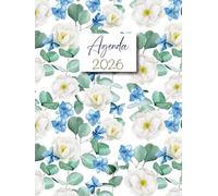 2026: Agenda Journalier Professionnel | Planificateur Grand Format A4 | 1 Page Par Jour avec Heure | 12 Mois du 1er janvier au 31 décembre