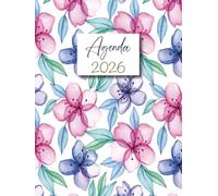 2026 Agenda Journalier Professionnel: Planificateur Grand Format A4 | 1 Page Par Jour avec Heure | 12 Mois du 1er janvier au 31 décembre