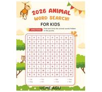 2026 ANIMAL WORD SEARCH FOR KIDS