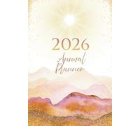 2026 Annual Planner: January to December Simple Weekly and Monthly Organizer, 6' x 9' perfect size calendar to take it anywhere with you