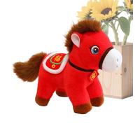 2026 Año Nuevo Chino Caballo Peluche | Para Hogar Chinos De Dibujos Animados Lindos Y ,Peluche De Caballo Relleno | Para Coches Bolsas Escaparate Hogar Escuela Oficinas Cafeterías Librerías Sofás Esta