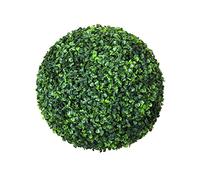 2026 árboles artificiales de topiario, plantas realistas, conos decorativos de hojas de boj, para boda, patio, jardín, patio trasero (As shown, 18 cm)