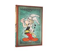 Paperblanks Agenda 2026 Asterix el Galo Midi Verso 12 meses Tapa dura Flexi Cierre elástico