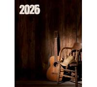 2026 Beautiful Country Music Weekly Planner: 8.5" x 11" Inches Monthly Daily Calendar