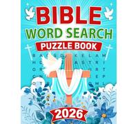 2026 Bible Word Search Puzzle Book: Organized pages with easy-to-follow answers for smooth, relaxing completion