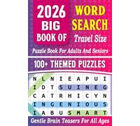 2026 Big Book Of Word Search: Gentle Brain Teasers For All Ages