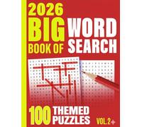 2026 Big Book of Word Search Puzzles - Vol.2: for Adults and Seniors