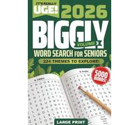 2026 Biggly Word Search for Seniors-Vol. 3: 224 Themed Word Puzzles Featuring 5000 Words for Challenging Puzzle Sessions!