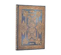 2026 The Orchard (Persian Poetry) Mini 12-month Verso Hardcover Flexi Dayplanner 2026 (Elastic Band Closure)