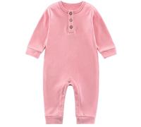 2026 Body de Manga Larga para bebé Ideal para Gatear y Explorar Conjunto Unisex Primavera y otoño Diseñado para recién Nacidos hasta los 12 Meses de Edad (0-3 Months)