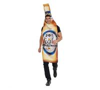 2026 Body inflable de cerveza para adultos para carnaval, accesorio divertido para fiestas, cosplay, novedad, traje de escenario, regalo sorpresa, traje de cuerpo completo de una pieza (café, talla
