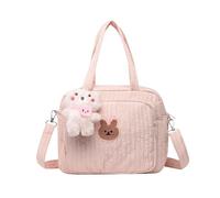 2026 Bolsa de maternidad grande, funcional bolsa de lactancia para madre bebé con compartimentos aislados, Rosa., 20*24CM, Mochilas duffel