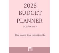 2026 Budget Planner for Women | Financial Organizer, Expense Tracker, Savings and Bill Tracker | Monthly Budget Book | Pastel Aesthetic Large 8.5x11 ... money and reach your goals-Elegant minimalis