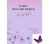 2026 Butterfly Yearly Self Care Journal, Mental Health, Healing, Growing, Patience Gift for Teens and Women 366 Pages: Teens, Girls and Women