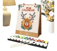 2026 Calendar, Coloring Desk Planner, Artistic Monthly Organizer, Hand Painted Oil Art Schedule Book for Teacher, Work, School, Class, Adults, Kids, Office, Study Room, 7.17x8.86 Inches