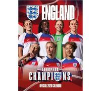 2026 CALENDAR ENGLAND WOMEN'S FOOTBALL MONTH TO VIEW A3 WALL CALENDAR OFFICIAL PRODUCT