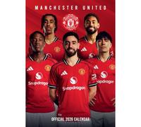 2026 CALENDAR MANCHESTER UNITED FC MONTH TO VIEW A3 WALL CALENDAR PLASTIC FREE OFFICIAL PRODUCT