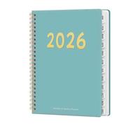 2026 Calendar Planner - 12 Month Spiral Bound Schedule, 2026 Weekly Yearly Large Calendar Poster Jan To Dec Academic Monthly Planner For School Academic Student Women Teacher Family Home College