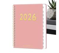 2026 Calendar Planner - 12 Month Strong Schedule Notepad,2026 Weekly Monthly Planner | 21x15cm Efficient Time Management For School Academic Student Women Teacher Family Home College