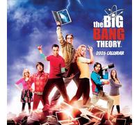 2026 CALENDAR THE BIG BANG THEORY MONTH TO VIEW SQUARE WALL CALENDAR OFFICIAL PRODUCT