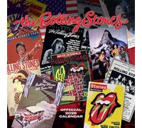 2026 CALENDAR THE ROLLING STONES MONTH TO VIEW SQUARE WALL CALENDAR OFFICIAL PRODUCT