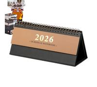2026 Calendario de oficina - 2.95x0.84x3.66 Planificador de mesa mensual para planificación, organización con diseño decorativo, suministros de oficina para el maestro, l