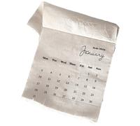 2026 Calendario de Pared Infantil, Stampa Albero Di Natale | Suéter Con Cappuccio A Lunga Per Le Fijo E Le Occasioni Speciali - Para el hogar, salón, dormitorio, estudio, propietario de casa, clase