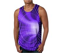 2026 Camisetas de Tirantes Hombre,Verano Moda Camiseta sin mangas Diario Casual Deporte gym Original Hawái Impresión chandal hombre Tank Top playa Chaleco T-shirt básica tee Talla grande
