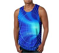 2026 Camisetas de Tirantes Hombre,Verano Moda Camiseta sin mangas Diario Casual Deporte gym Original Hawái Impresión chandal hombre Tank Top playa Chaleco T-shirt básica tee Talla grande
