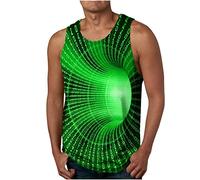 2026 Camisetas de Tirantes Hombre,Verano Moda Camiseta sin mangas Diario Casual Deporte gym Original Hawái Impresión chandal hombre Tank Top playa Chaleco T-shirt básica tee Talla grande