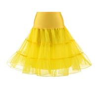 2026 carnaval de cintura alta bailando falda corta tu-calidad para mujeres adultas falda plisada falda alta, amarillo, S