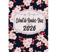 2026 Carnet de Rendez-Vous Professionnel: Agenda professionnel Année Scolaire grand format / Du lundi au Dimanche datés / plages horaires : 15 minutes ... / fournisseurs & contacts, Budget mensuel