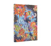 2026 Celestial Magic (Whimsical Creations) Mini 12-month Verso Hardcover Flexi Dayplanner 2026 (Wrap Closure)