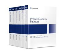 2026 CFA Program Curriculum Level III Private Markets Pathway Box Set: Private Markets Pathway; Volume 1 Asset Allocation; Volume 2 Portfolio ... Volume 5 Ethical and Professional Standards