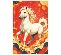 2026 | Chinese Year of the Fire Horse Journal: A Lined Notebook for New Beginnings & Lunar New Year Logs & Resolutions