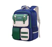 2026 Cloud Reduced Burden Mochila Escolar Primaria 1 3 6 Compartimiento de Gran Capacidad para Niños Niñas 5 10 Años, verde, L, Mochilas rucksack