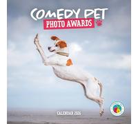 2026 Comedy Pet Photography Awards Wall Calendar