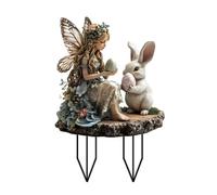 2026 Conejo de Pascua para jardín, decoración de Pascua, decoración de jardín, retro, conejo de Pascua, huevo de Pascua, logotipo de jardín, decoración exterior, conejo de Pascua, huevo de Pascua Lo