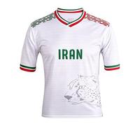 2026 Copa de Fútbol Camisetas Aficionados 48 Equipos Nacionales Deporte Casual Bandera Nacional Impresión Hombre Mujer Entrenamiento Transpirable Decado Rápido Playera T Shirt Irán L