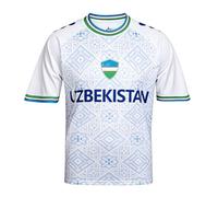 2026 Copa de Fútbol Camisetas Aficionados 48 Equipos Nacionales Deporte Casual Bandera Nacional Impresión Hombre Mujer Entrenamiento Transpirable Decado Rápido Playera T Shirt Uzbekistán XL