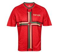 2026 Copa Mundial de Fútbol Jersey Camiseta 48 Países Soccer Cup Fanáticos Cheer T Shirt Hombre Mujer Fan Manga Corta Transpirable Deportivo Casual Football Playera Portugal S